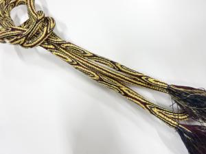 正絹　手組帯締め